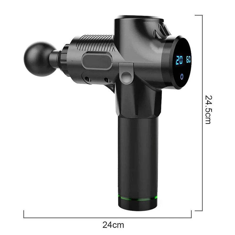 Fascial Massage Gun Pro – Pistol-Grip Deep Tissue Percussion Therapy