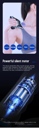 Electric Scraping Fascia Massage Gun – Advanced Muscle Stimulator & Recovery Tool