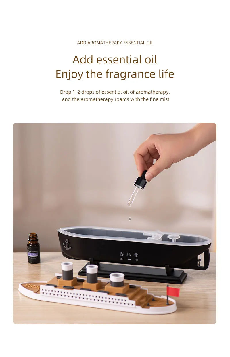 Train Shape Ultrasonic Air Humidifier