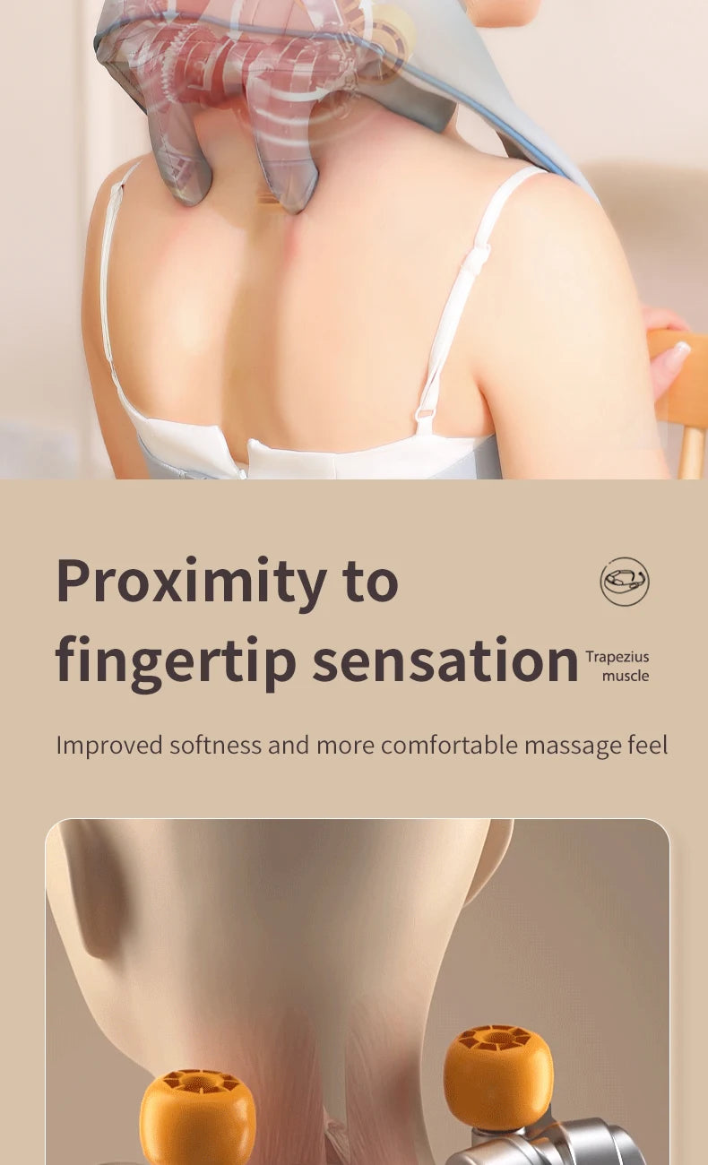 Wireless Neck And Shoulder Kneading Massage