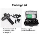 Fascial Massage Gun Pro – Pistol-Grip Deep Tissue Percussion Therapy