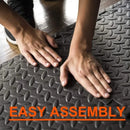 ProGrip Flex Floor Tiles – Premium Non-Slip Gym Mat System