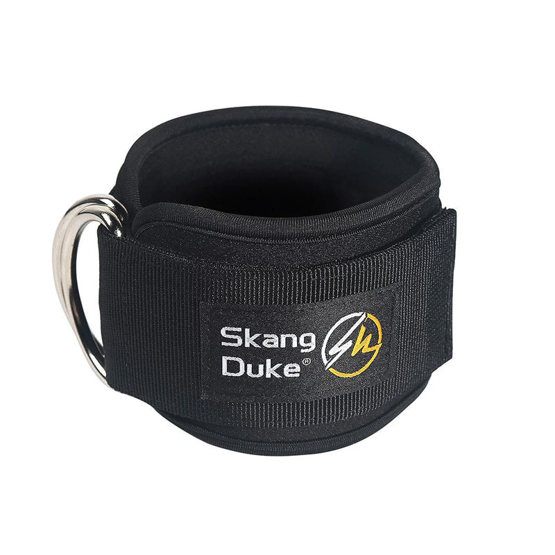 Fitness Ankle Straps D-Ring Support Cuffs Gym Leg Strength
