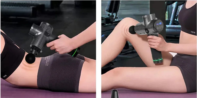 Fascial Massage Gun Pro – Pistol-Grip Deep Tissue Percussion Therapy