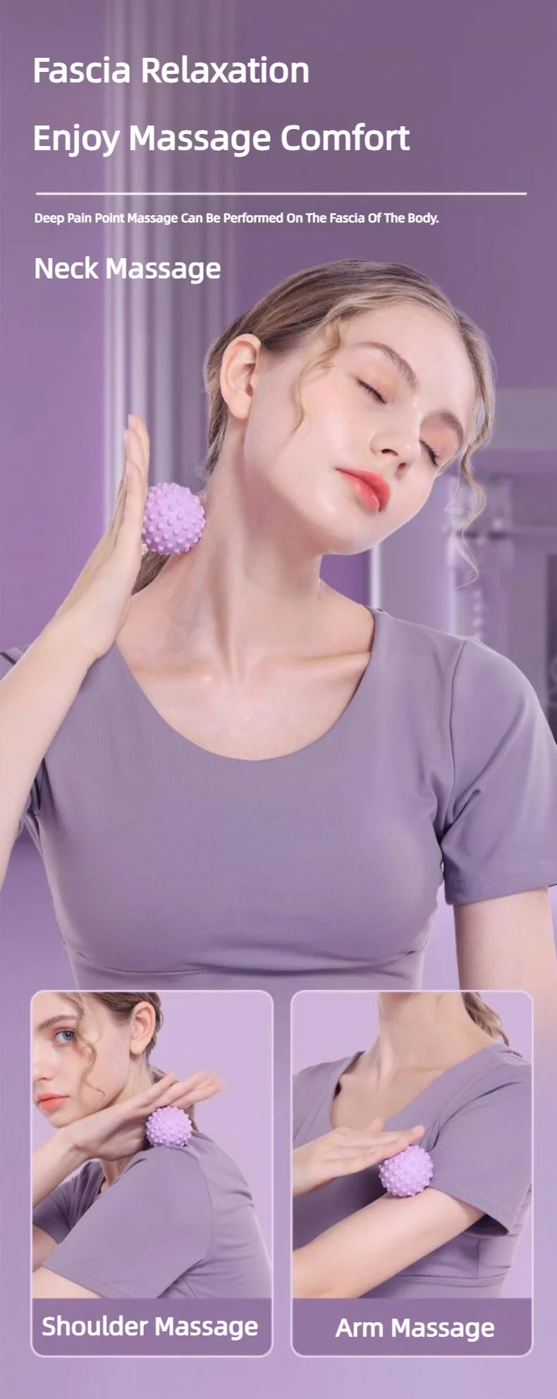 Raised Point Deep Tissue Massage Ball