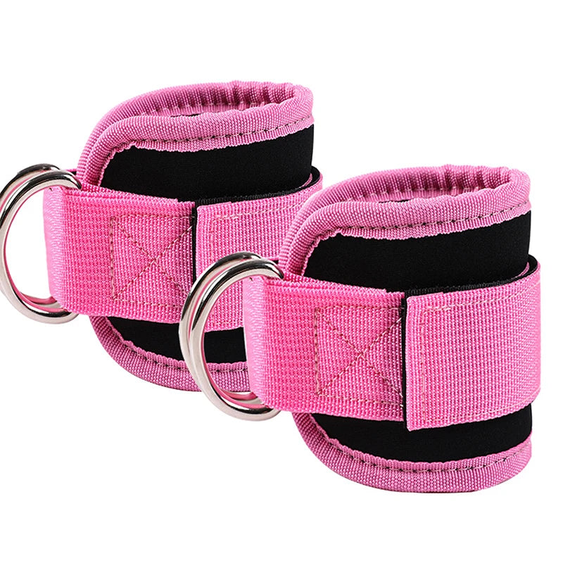 ProFit Ankle Cuff System – Heavy Duty Double D-Ring Straps (2-Pack)