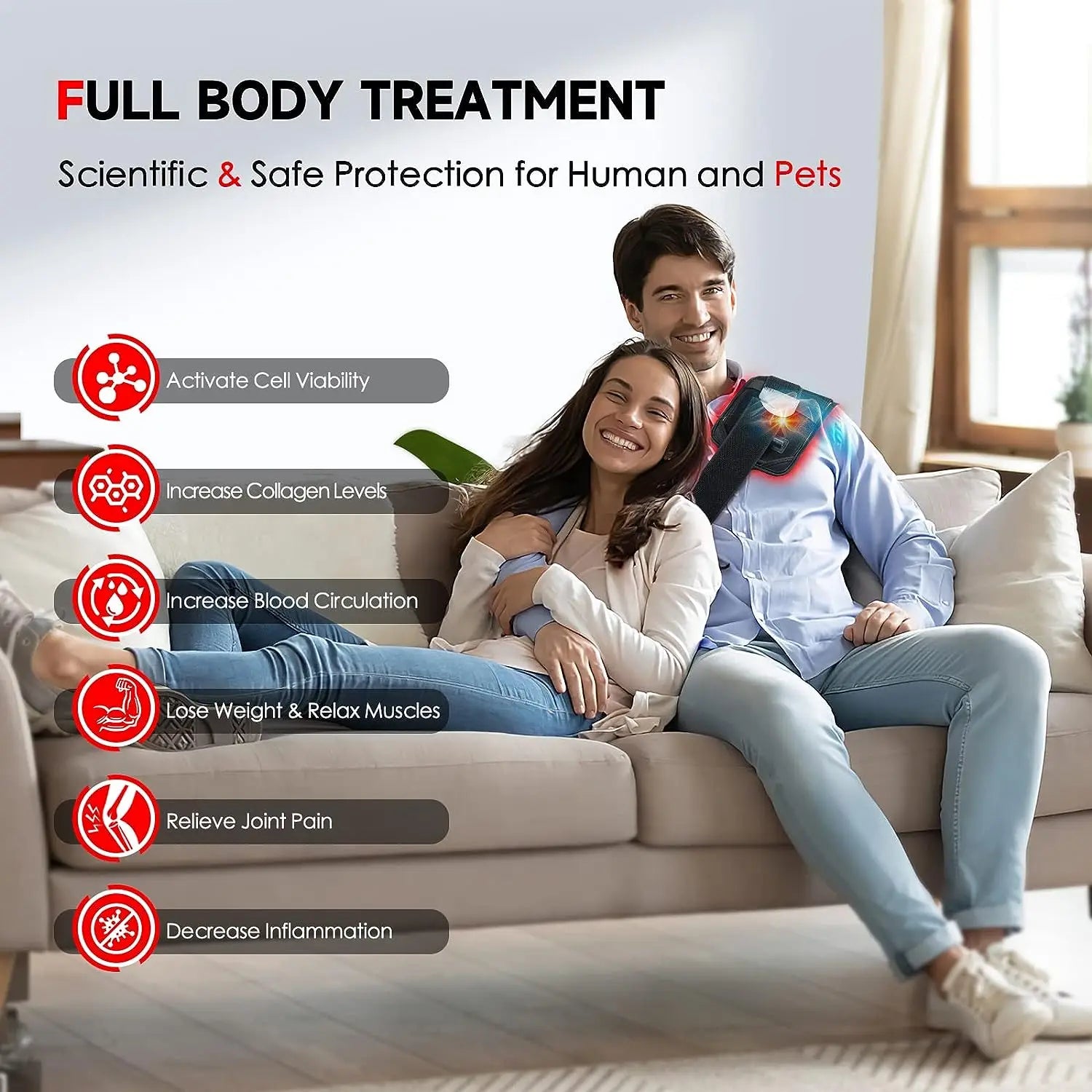 Back Burn Fat Wrap Slimming Machine