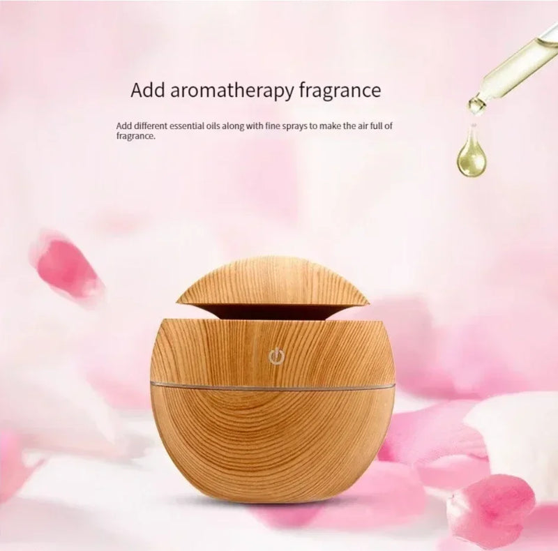 Wood Grain Ultrasonic Humidifier