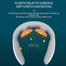 Smart Wireless Neck & Back Massager with Heat + TENS Therapy