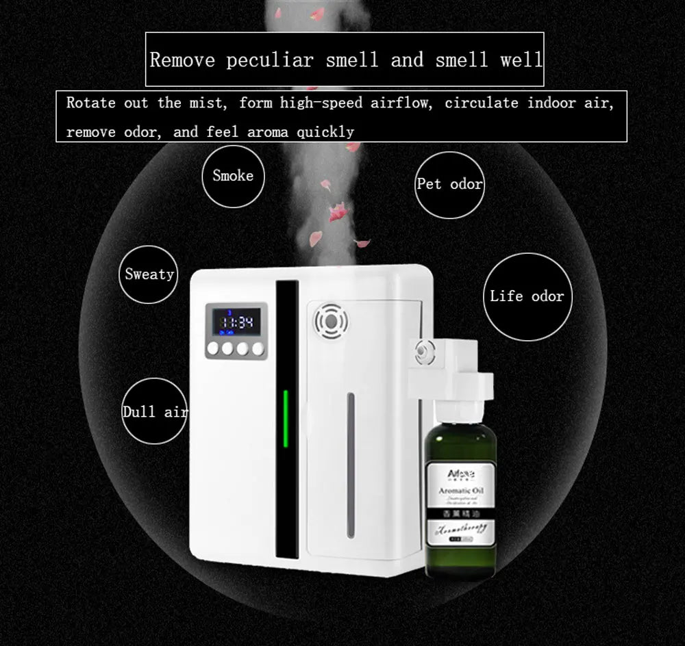 Commercial-Grade Bluetooth Aroma Diffuser
