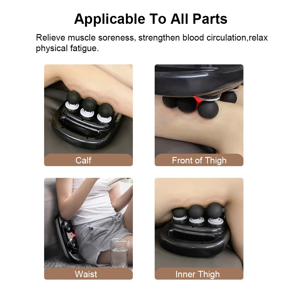 Professional-grade massage gun -head Deep High Frequency Vibration