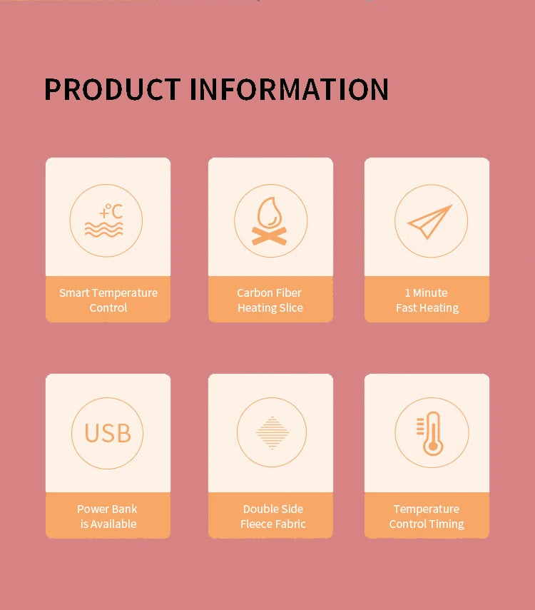 Electric Heating Pad for Shoulder & Neck Pain