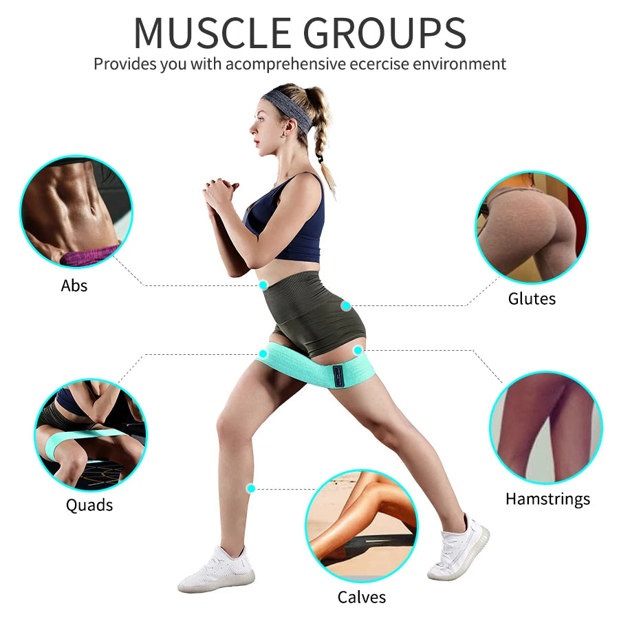 GluteSculpt Pro – Ultra-Thick Non-Slip Resistance Band for Booty Building
