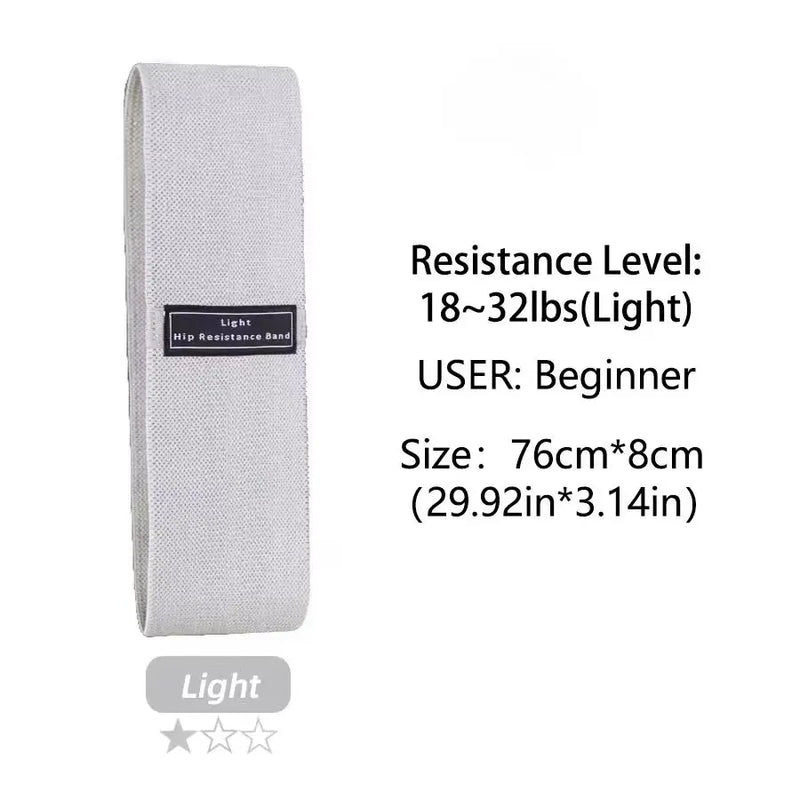 Fabric Resistance Booty Bands – Premium Glute & Thigh Sculpting Bands