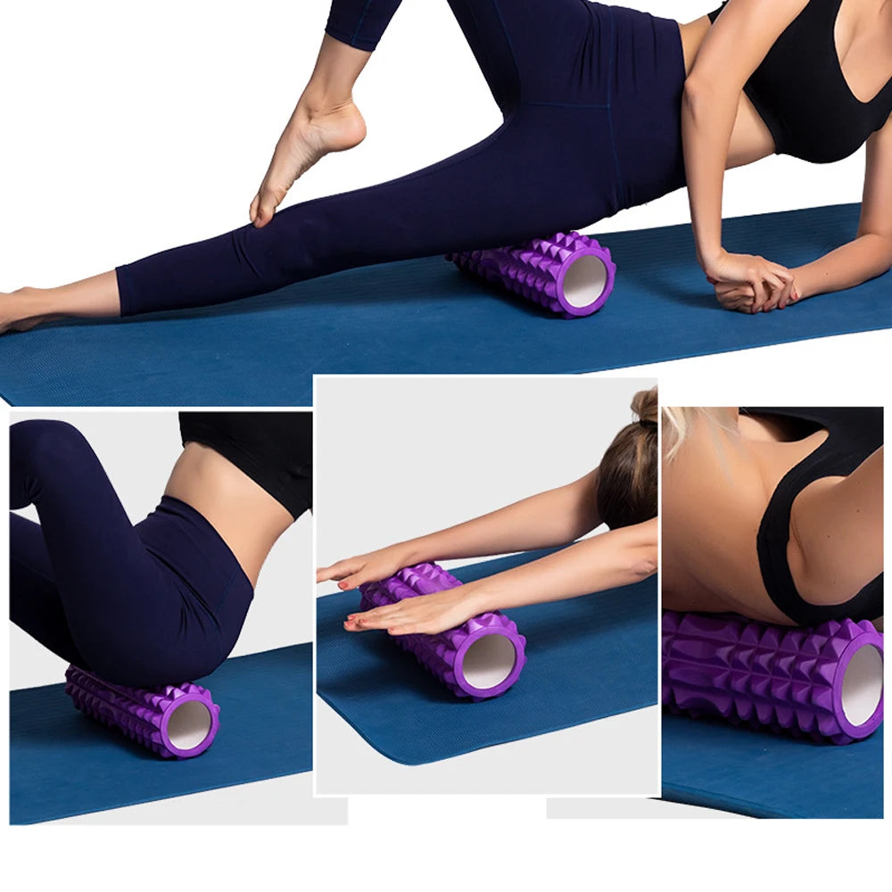 YogaCore Pro – Premium Textured Foam Roller (26cm Compact Version)