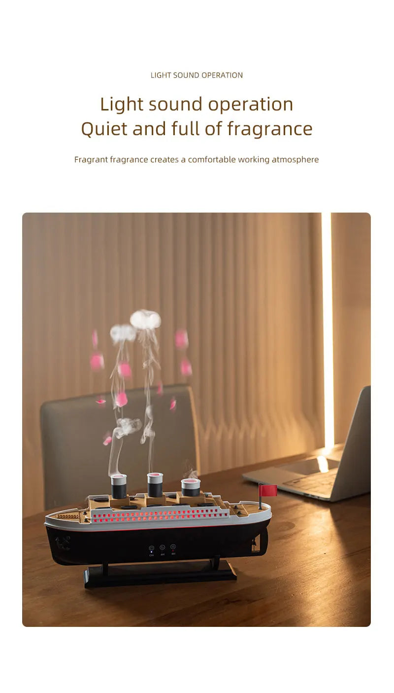 Train Shape Ultrasonic Air Humidifier