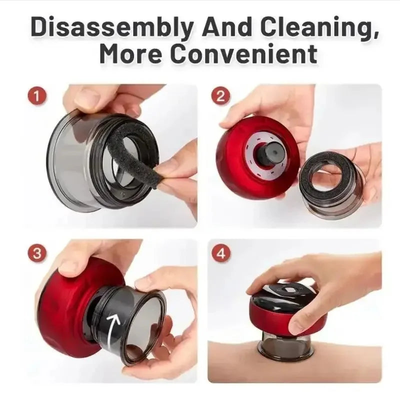 Smart Electric Vacuum Cupping & Body Scraping Massager