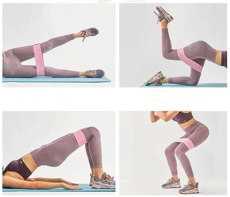 Booty Bands Pro – 3-Level Resistance Bands for Glute & Thigh Sculpting