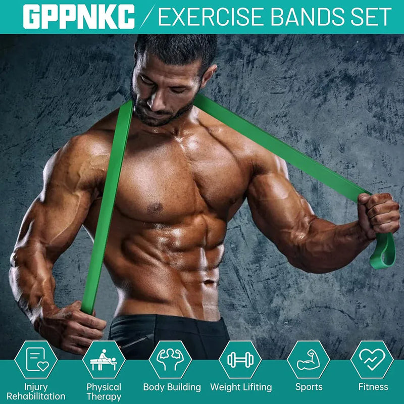 Heavy Duty Resistance Bands – Professional Grade Strength Training Set