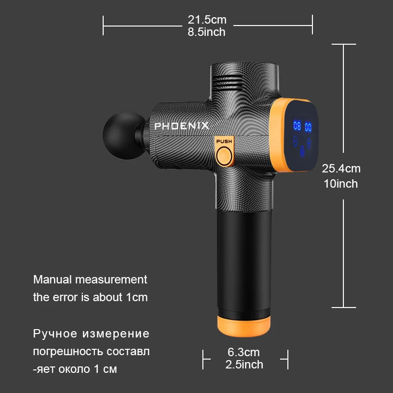 Deep Tissue Massage Gun – Professional Muscle Recovery & Relaxation