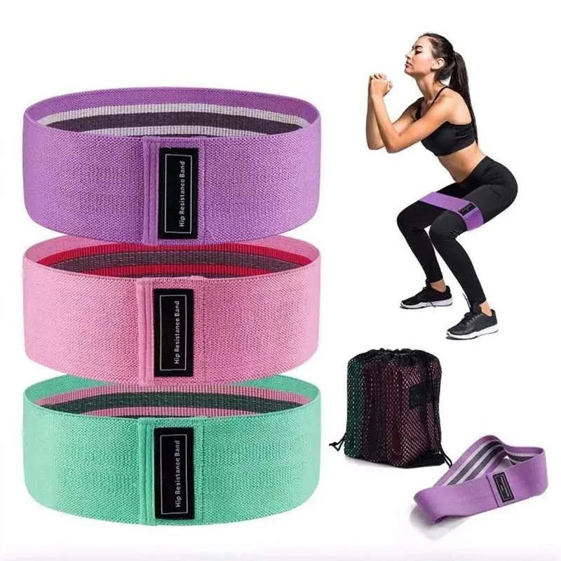 Booty Bands Pro – 3-Level Resistance Bands for Glute & Thigh Sculpting
