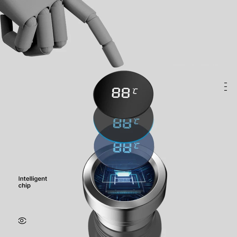 Smart Temperature Display Thermos 1200ML