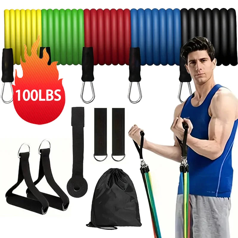 Ultimate Resistance Band Set – Total Body Home Gym System