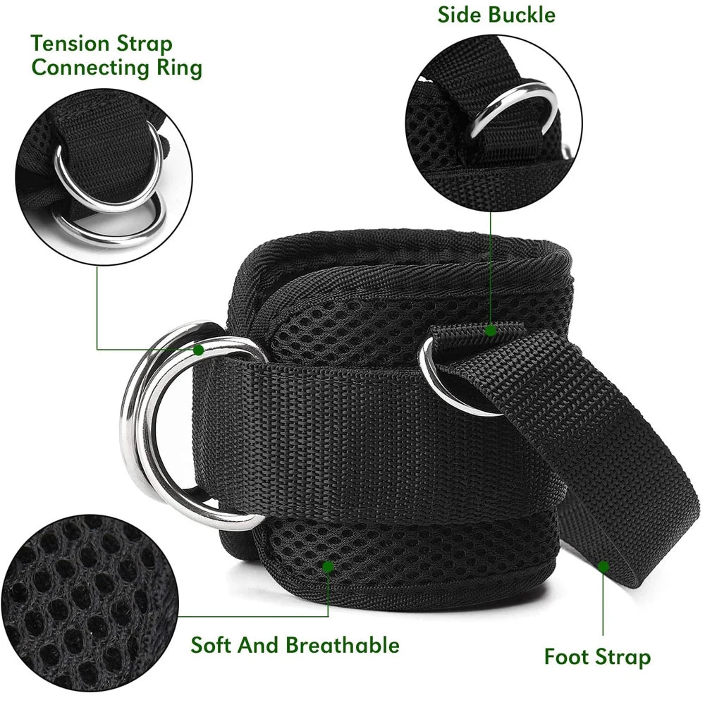 Ankle Straps for Cable Machines Kickbacks