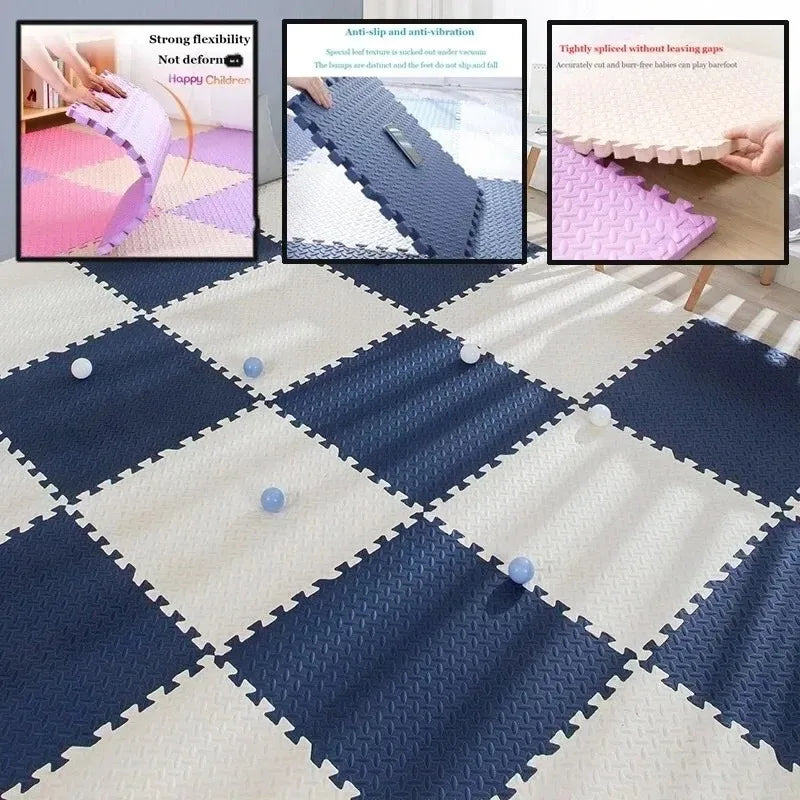 ProGrip Flex Floor Tiles – Premium Non-Slip Gym Mat System