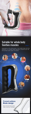 Electric Scraping Fascia Massage Gun – Advanced Muscle Stimulator & Recovery Tool