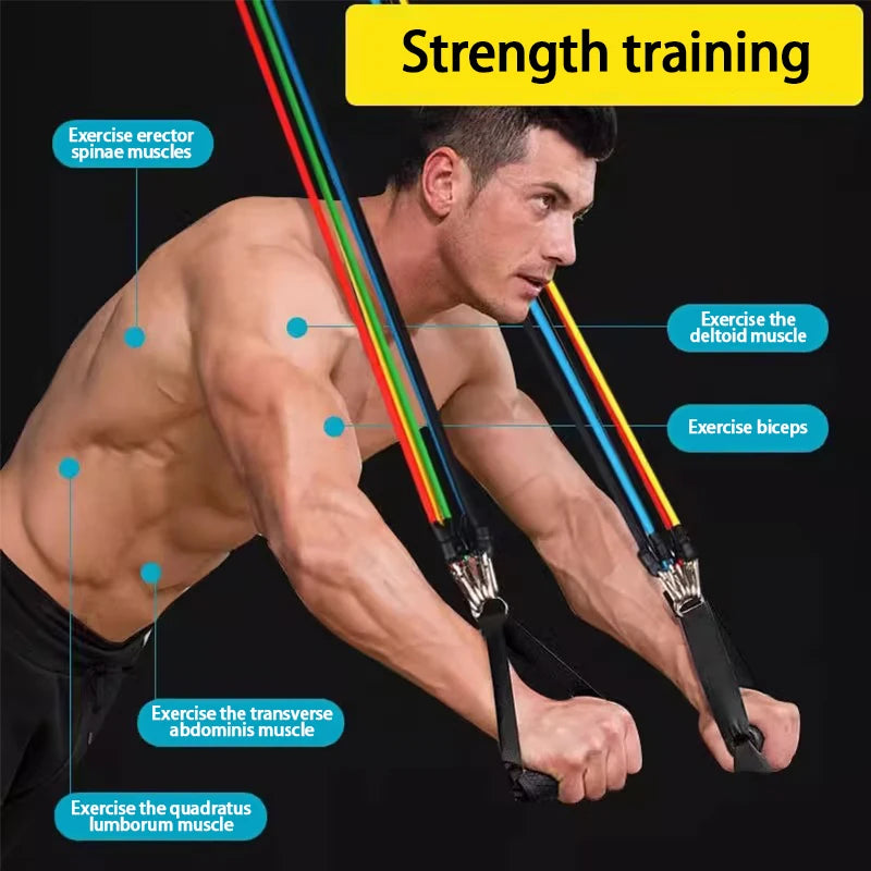 Ultimate Resistance Band Set – Total Body Home Gym System