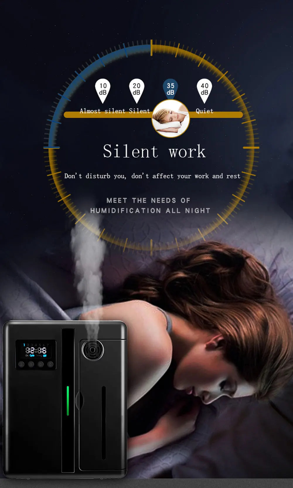 Commercial-Grade Bluetooth Aroma Diffuser
