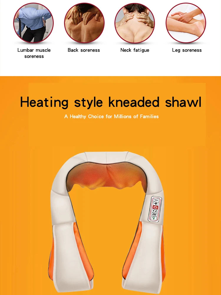 Deep Tissue Shiatsu Neck & Shoulder Massager