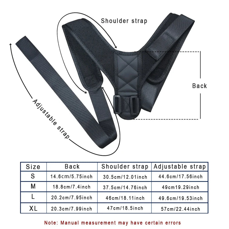 PostureCorrect Pro – Medical-Grade Posture Correction Belt
