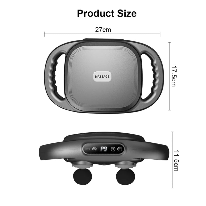 Fascia Gun Pro – 6-in-1 Deep Tissue Massager for Complete Muscle Recovery