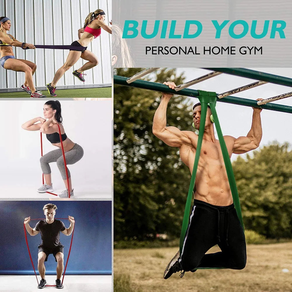 Heavy Duty Resistance Bands – Professional Grade Strength Training Set