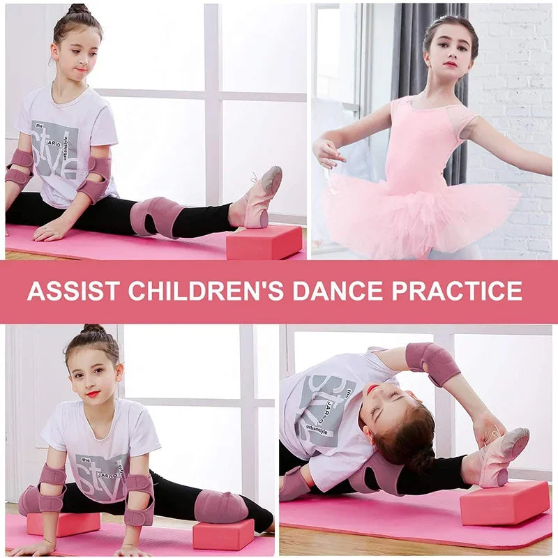 Premium Yoga Blocks (Set of 2) – High-Density EVA Support Bricks for Enhanced Practice