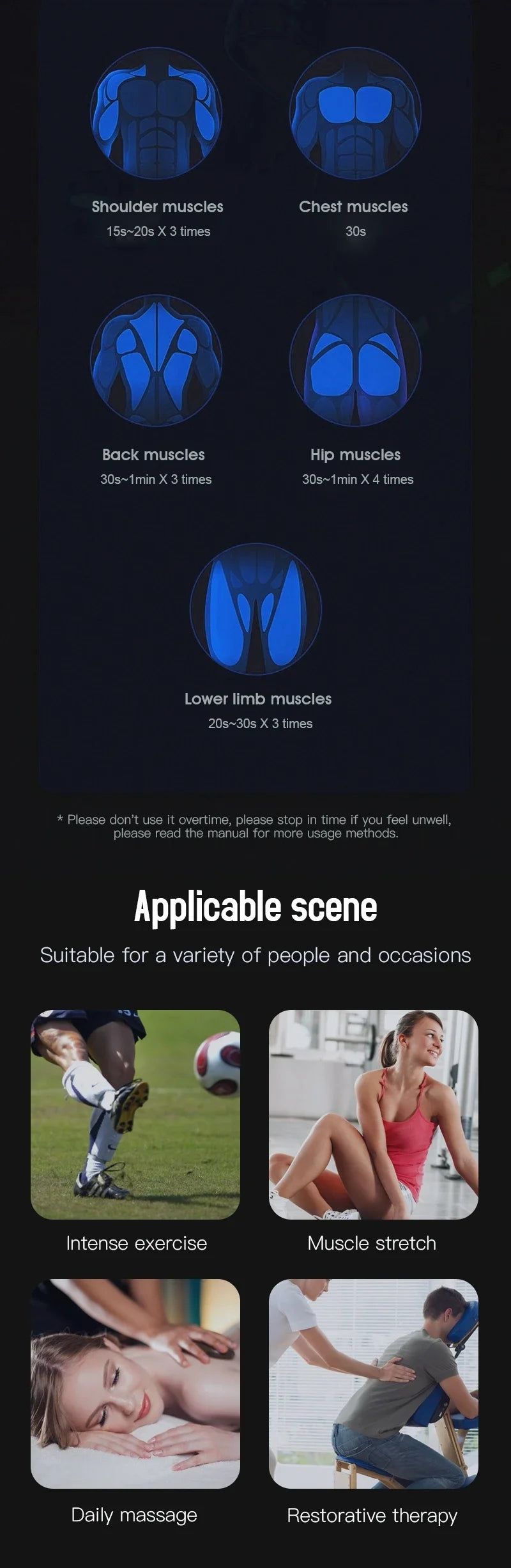 Electric Scraping Fascia Massage Gun – Advanced Muscle Stimulator & Recovery Tool